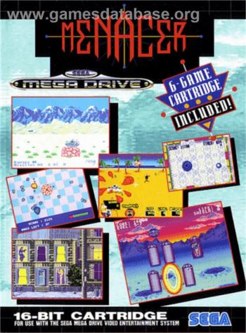 Cover Menacer 6-in-1 Game Pack for Genesis - Mega Drive